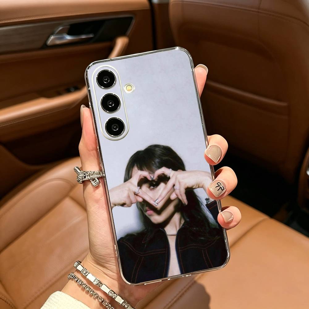 Famous actress--Actress J-Jenna-O- Ortega Clear Phone Case for Samsung Galaxy A71, A70, A52, A51, A40, A30