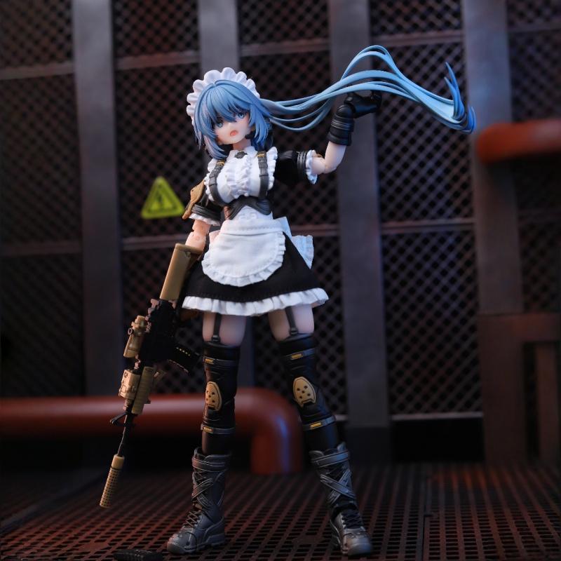 1/12 Snail Shell Tactical Maid Ra-02 Tokiwa Kazune Series Action Figure Finished Anime Character Model Decoration Gifts