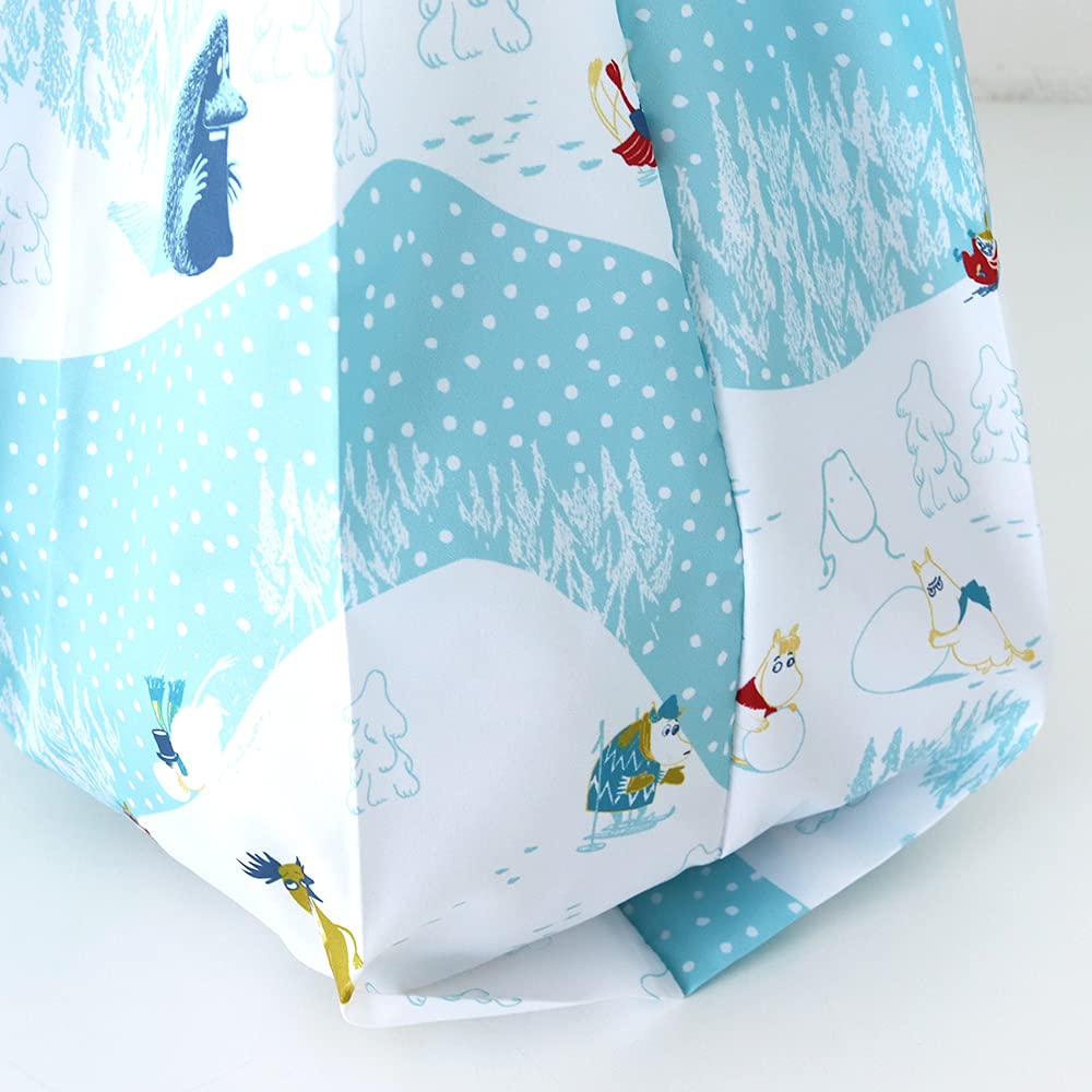 Marushin Moomin Rumi Reikki Eco Approximately H X 40cm W X 20cm D 12cm X Made with Recycled Product 1425013000 Bag, 63.5cm (folded 12cm), Polyester.