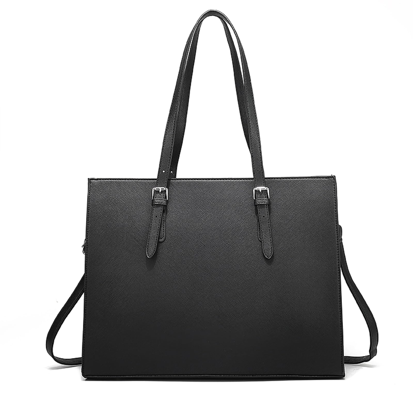 

Business Shoulder Shoulder Crossbody Tote Large PU PC Multiple For Commuting to Work or Day Black [FULONEEI] Bag, Handbag, Bag, Bag, Women s, Bag, чорний