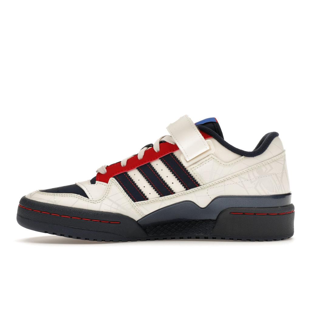 Marvel X Adidas Forum Low Spiderman Unisex Sneakers White Clear-White Solar-Red IG3813