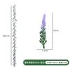 Artificial Lavender, Fake Plant, Vine, Hanging Wedding Background, Arched Wall, Outdoor Decoration Plastic Flowers