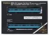 TOMIX N Gauge 103 Series Commuter Train, Early Model Non-Air-Conditioned Car, Sky Blue, Add-On Set (2 Cars), 98400, Model Train