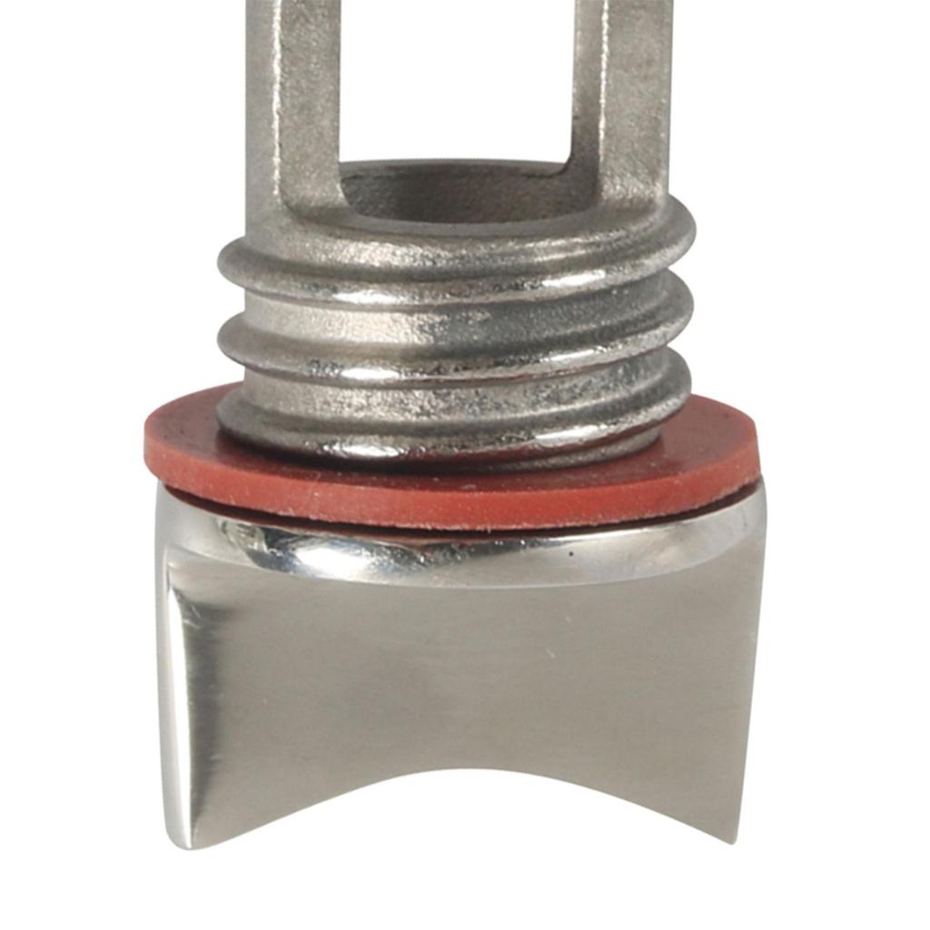 Marine Drain Plug Easy Installation Replaces High Reliability Wear Resistant Spare Part Fits 1 inch Hole for Boat Dinghy