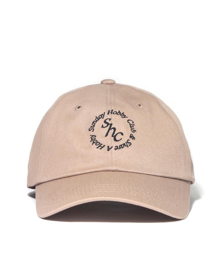SUNDAY HOBBY CLUB Shc Circle Logo Curve Cap - Beige