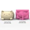 Unique Cat Silicone Mold Plantpots Resin Mould Supply for Cement Clay Crafts