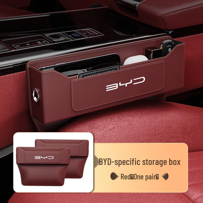 BYD Car Seat Gap Storage Box for Song PLUS, Qin, Han, Tang, Yuan, Dolphin, Seal, Frigate 07