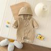 Autumn Fashion Korean-Style Infant Romper - Unisex, Super Cute Full Moon Outerwear