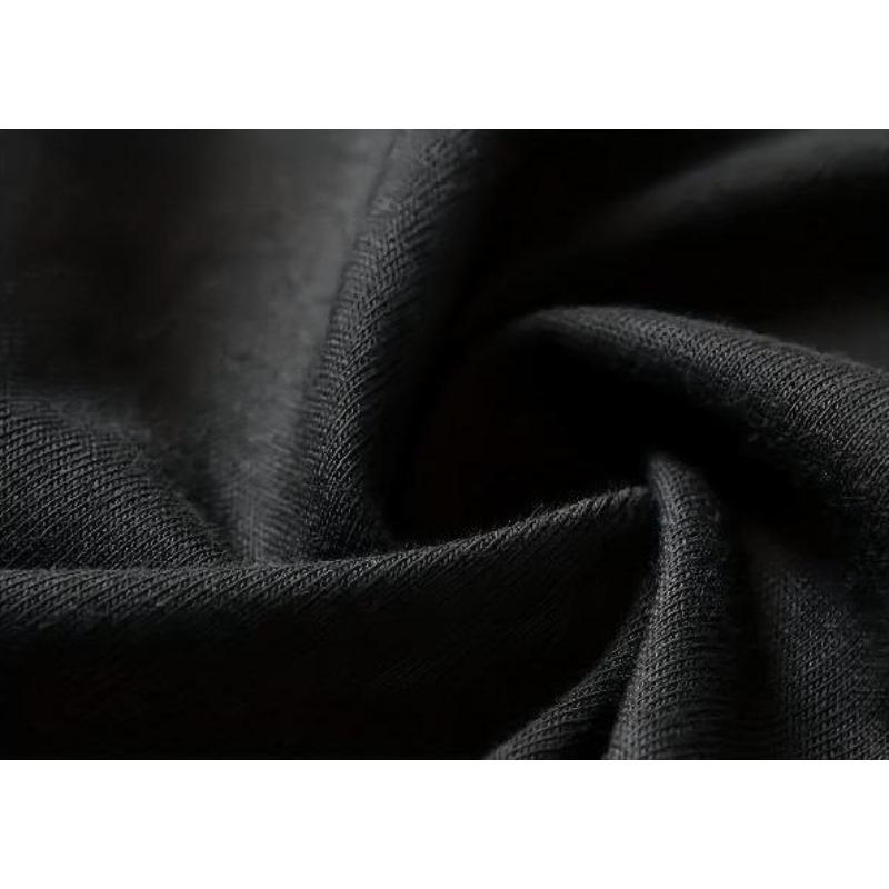 European sizes Men's Oversized Black T-Shirt with Solar System Planets & Astronaut Graphic - Plus Size Casual & Space-Themed Apparel