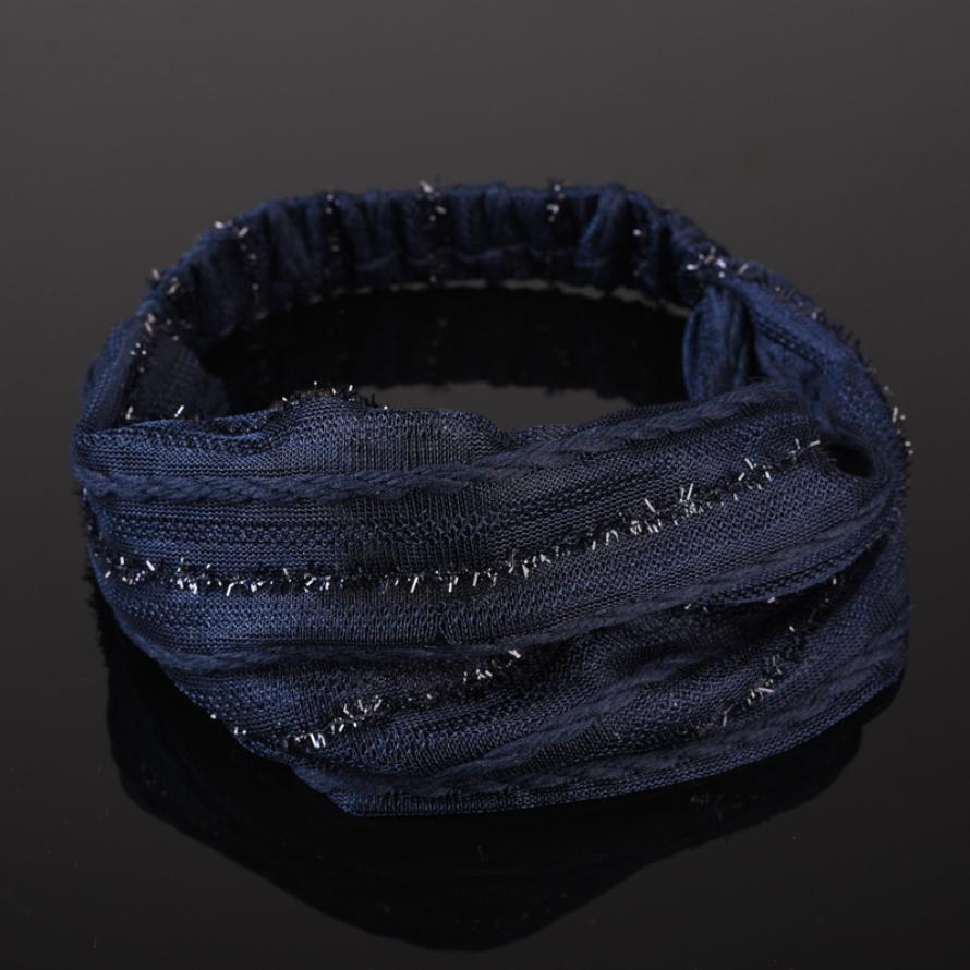 

Женские широкие шифоновые повязки на голову Простые однотонные эластичные резинки для волос Мягкий эластичный обруч для волос Взрослые аксессуары для волос Подарки