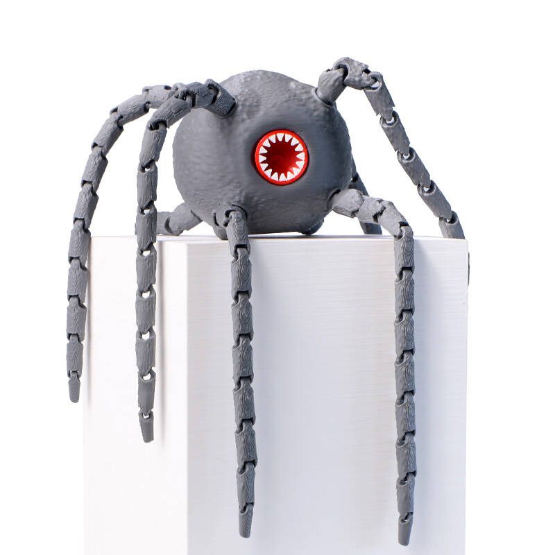 3D Printed Articulated Tentacle Creature Mayan Style Desktop Decoration Collectible Model Toy
