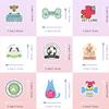 50 Cartoon Veterinary Doodle Stickers Personalized Decoration Pet Hospital Nursing Puppy Animal Protection Waterproof Stickers