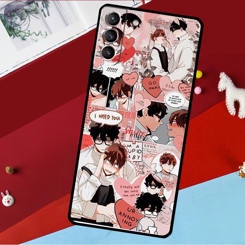 HERE YOU ARE manga Funda For Samsung Galaxy S26 Ultra S24 S22 S23 S25 Plus S20 S21 FE S9 S10 S25 FE Phone Case
