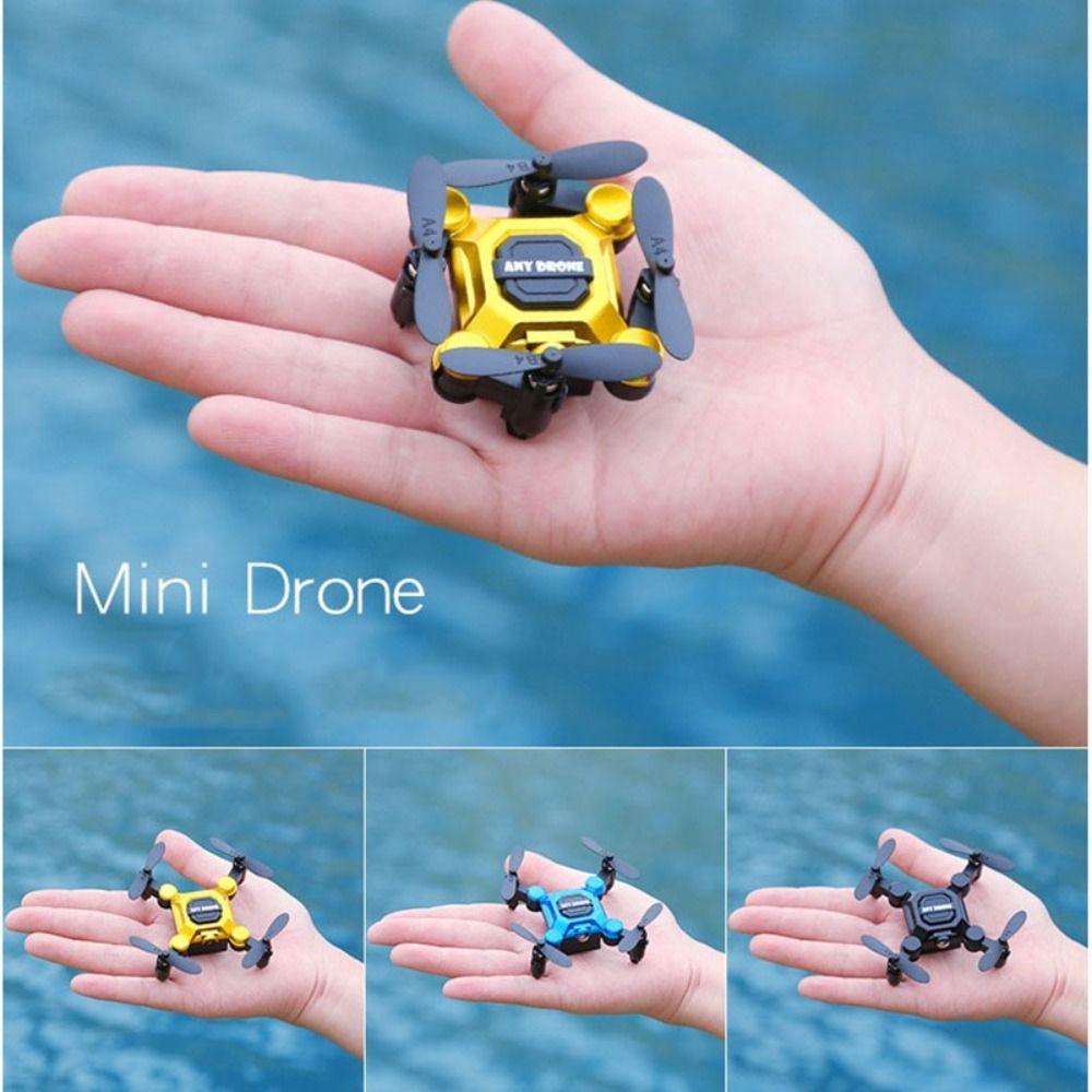 Plastic Mini Remote Control Aircraft Quadcopter Micro Aircraft Children's Toy  Home Decor