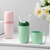 Toothbrush Cup Travel Toothbrush Toothpaste Holder Simple Portable Mouthwash Cup For Business Trip Home Camping Acessor