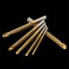 6pcs Hole Opening Grooving Drills Multi-functional HSS Drill Bits 3 in 1 Twist Bore Bits  Carpenter