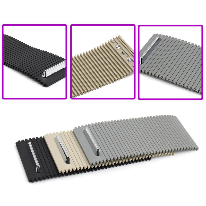 For Skoda Superb 2009-2015 Car Accessories Interior center Console Roller Blind Shutter Drink Water Cup Holder Cover