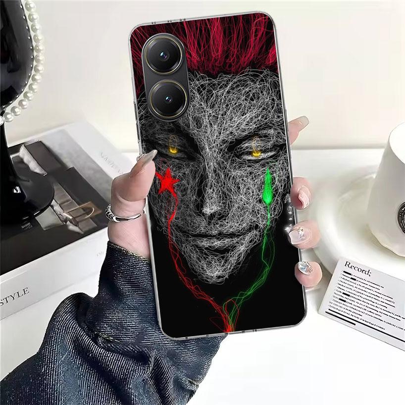 Huner X-Hunters Hisoka Soft Phone Case For Xiaomi Redmi 15C 15 13C 13 Poco X5 X6 X7 F7 Ultra M7 12C 12 10 10C 9C 9A 9T 9 Fundas