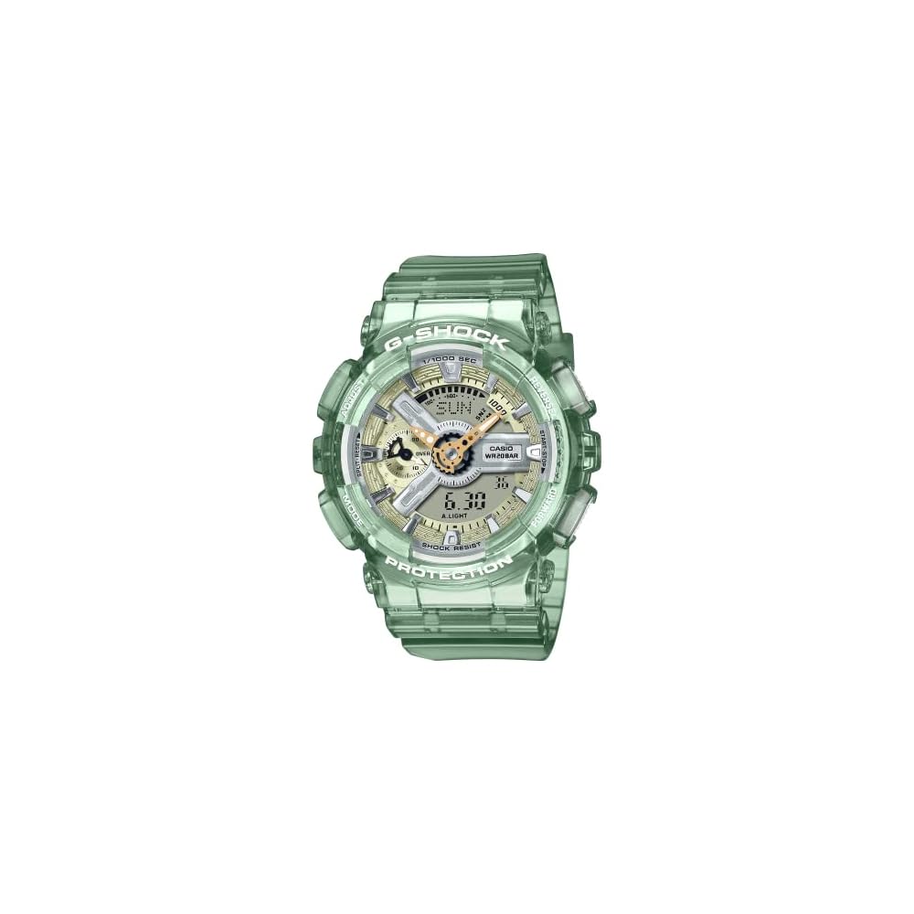 Casio G-Shock GMA-S110GS-3A Men s Watch Green Analog-Digital Waterproof Shock Resistant