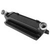 Front Mount Turbo Intercooler 3.14in Inlet Outlet Aluminum Fit for N54 N55 Engines E82 E88 135i
