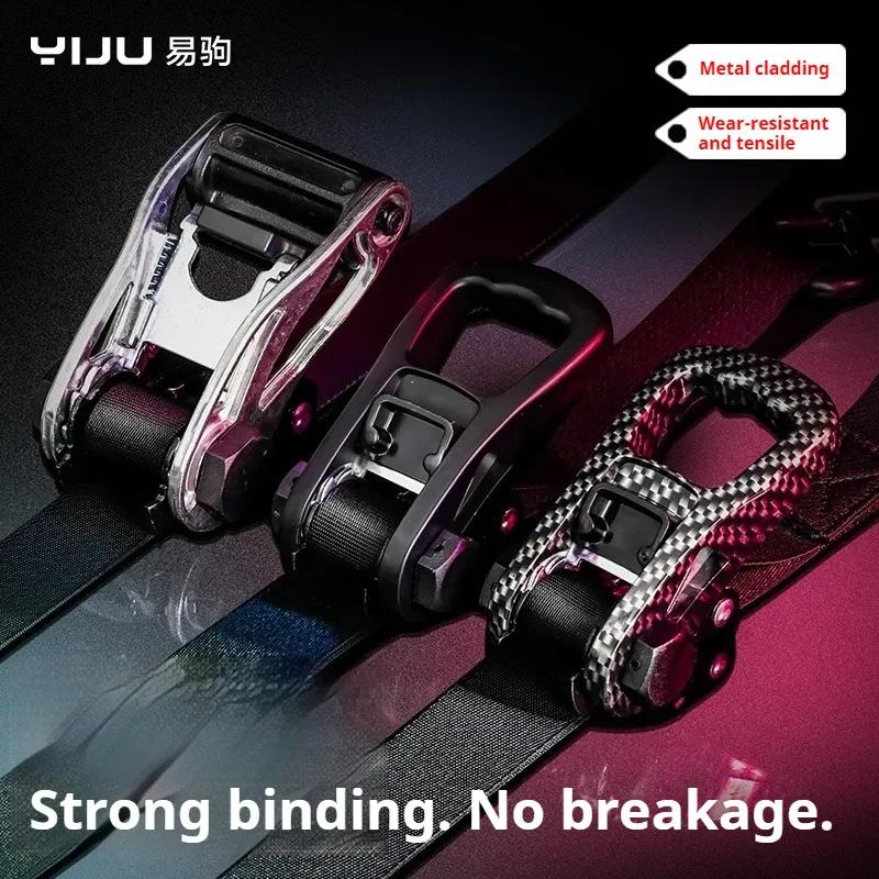 For Luggage Goods Transportation Outdoor Camping 3m/4m/5m Cargo Strap Ratchet Tensioner Freight Car Fixed Tightener Tighten Rope