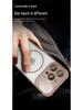 iPhone 17 Pro Large Magnetic Case: Transparent, Frosted Heat Dissipation, Drop-Proof Protective Cover