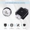 Ignition Coil 5-PIN CDI Box Solenoid 4-PIN Relay Voltage Regulator Spark Plug Kit For 50Cc 70Cc 90Cc 110Cc 125Cc ATV Chinese Go Kart Dirt Bike Pit