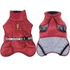 Thick Warm Reflective Dog Clothing Medium Large Dog Windproof Winter Dog Jacket Cold Proof Back Protection Fleece Pet Coat