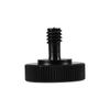 New Black 1 4  Male To 1 4  Female Screw Adapter For Camera Tripod Bracket Stand