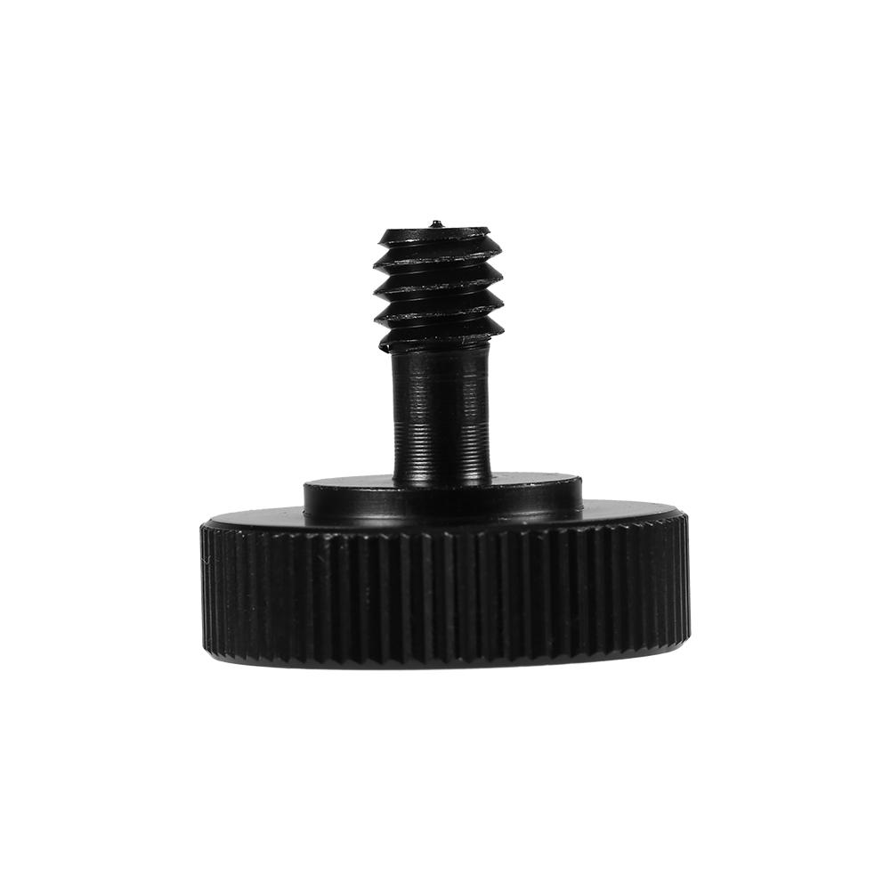 New Black 1 4 Male To 1 4 Female Screw Adapter For Camera Tripod Bracket Stand
