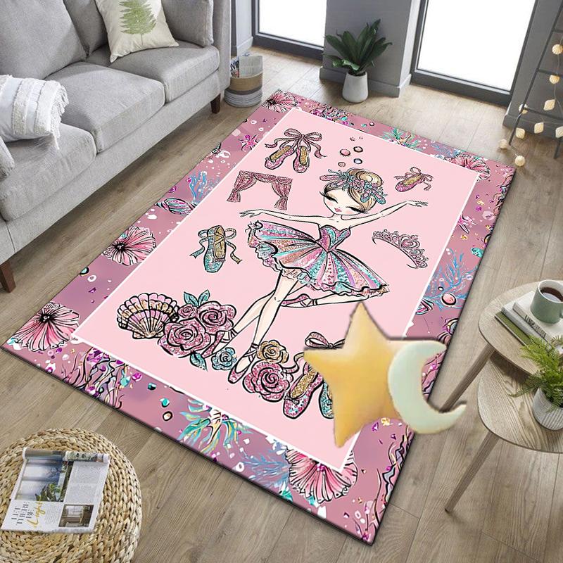 Dreamy Fairy Tale World Office Rug Chair Mat, Entryway Carpet, Suitable for Front Door, Bedroom, Living Room, Desk, Holiday Gift