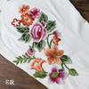 BIG applique embroidery flower patches para vestuario decorative sew on designer patches for jeans parches bordados para ropa