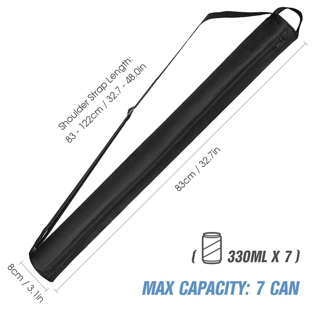 Bierhülle für Golftasche 7 Dosen Isolierte Kühlerhülle Getränke Kalt Umhängetasche Golf Kühltasche Getränke Bierhülle