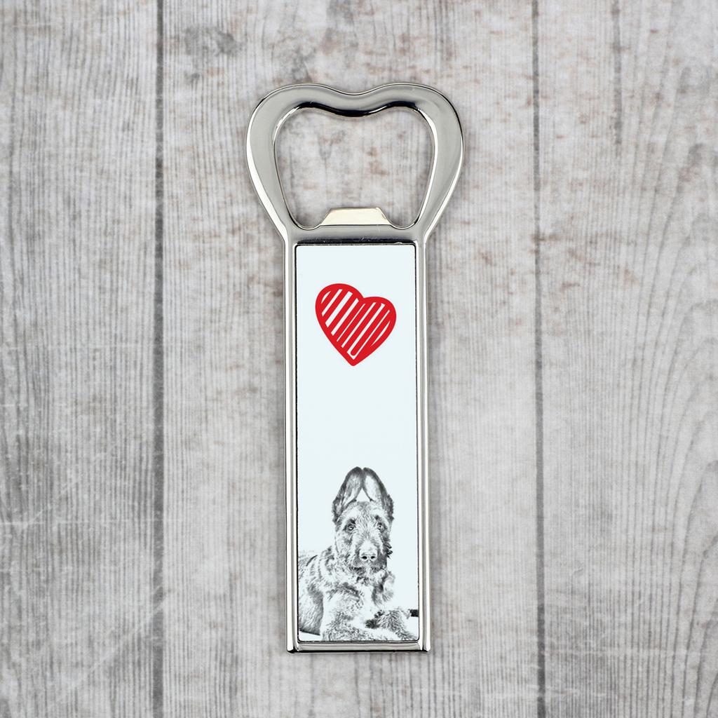 Laekenois Belgian Shepherd - Dog Bottle Opener, Personalized Fridge Magnet Opener, Unique Gift for Man by Art-Dog Brand