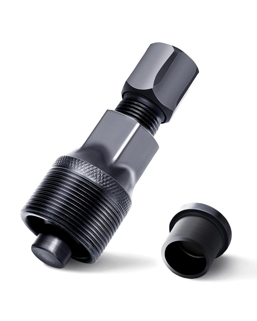 Extractor de bielas, Herramienta de calidad para quitar bielas de bicicleta, Herramienta de extracción de brazos de biela para quitar y reparar bicicletas con cono cuadrado