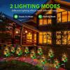 LED Solar Lights Waterproof Grass Cypress Trees Lights Garden Decor Landscape Lawn Lamp Christmas Decoration Outdoor Light