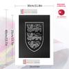 England national football logo Pattern  3pcs 100% Round Full Drill 5D DIY Diamond Painting Embroidery Cross Stitch Rhinestone Décor