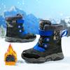 2025 New PU Waterproof Boys Boots Children Snow Boots for Girls Sneakers  Fashion Children Shoes