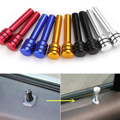 1Pairs Aluminum Alloy Auto Car Security Door Lock Pins For Suzuki Grand Vitara Sx4 Swift Alto Jimny Car Styling Accessories