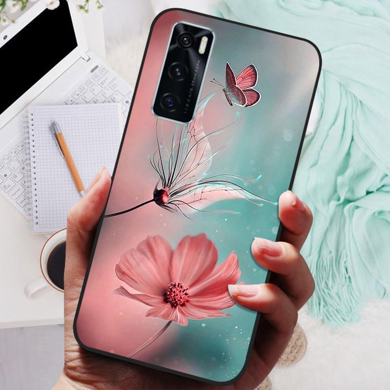 Etui do Vivo V20 SE Miękkie Pokrowce na Telefon z Silikonu TPU do Vivo V2022 V2023 V20SE Etui Zderzak Vivo V20 SE Odporne na Wstrząsy Pokrowiec Coque
