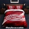 PSV Eindhoven FC Design Bed Bedding Set 1 Duvet Cover + 2 Pillowcases Soft Breathable Household Bed Linens