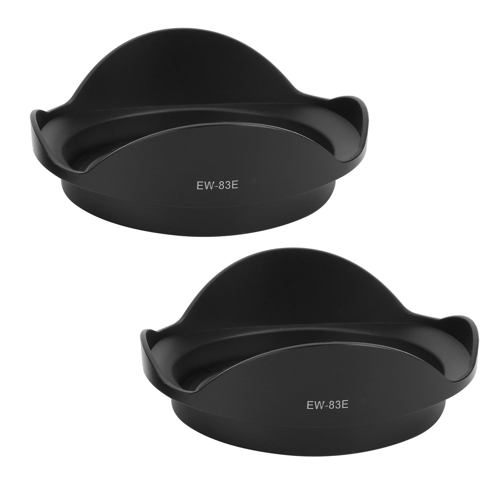 

2PCS EW83E AntiGlare Lens Hood Sunshade Cover for EF 1740mm 1735mm 2035mm Camera Lens