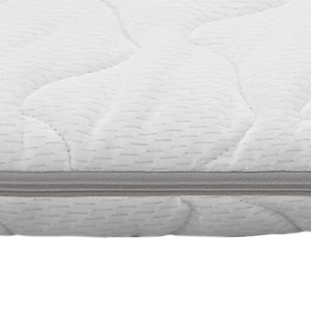 vidaXL Mattress Topper 90 x 200 cm Viscoelastic Memory Foam 6 cm