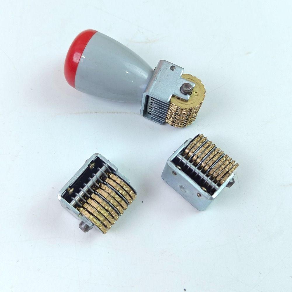 8 Digit Metal Number Stamp 10 Digit Date Stamp Long-Lasting Date Rotating Stamp  Batch Info Marking
