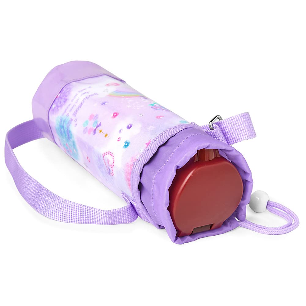 COLORFUL CANDY STYLE Water Bottle Shoulder Unicorn N3770300 Holder, Girl's Cover, Case, Strap, Insulated, Fantasy,
