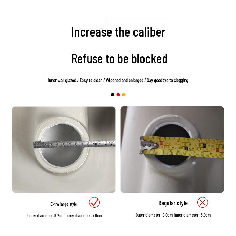 Jianpu Ultra-Thin Squat Toilet Back Drain