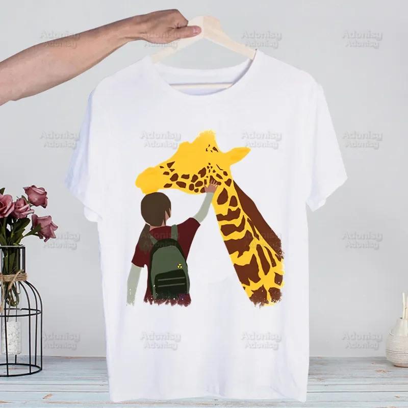 

I Love Ellie Williams Hip Hop Streetwear Print T Shirt Harajuku TShirts Short Sleeve Fashion Casual T-Shirt Tops Tees XL