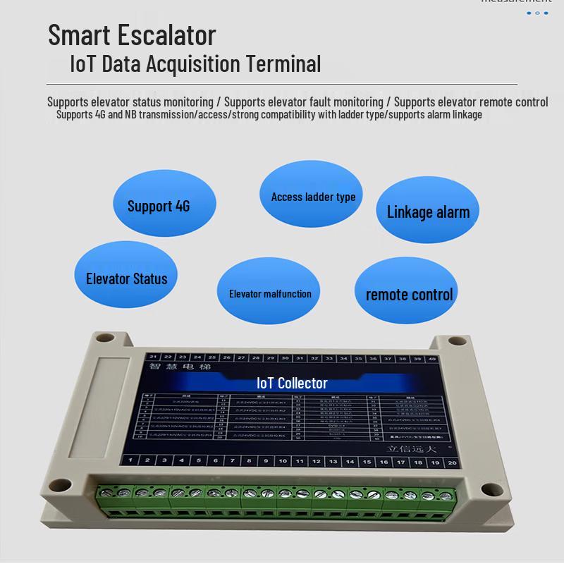 Yuebaili Smart Escalator & Elevator IoT Management Terminal CN plug (adapter included)
