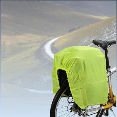 Portable Bicycle Bag Rain Cover Bicycle Rear Rack Bag Rain Cover Waterproof Cycling Saddlebags Rain Covers