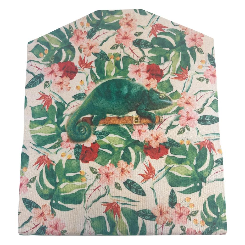 GCFM Folding Glasses Sunglasses Case M Size Compact Cute Made in Japan French Designer Cute Animal Pet Dog Cat Gift [Lucie dancette] (Carlos